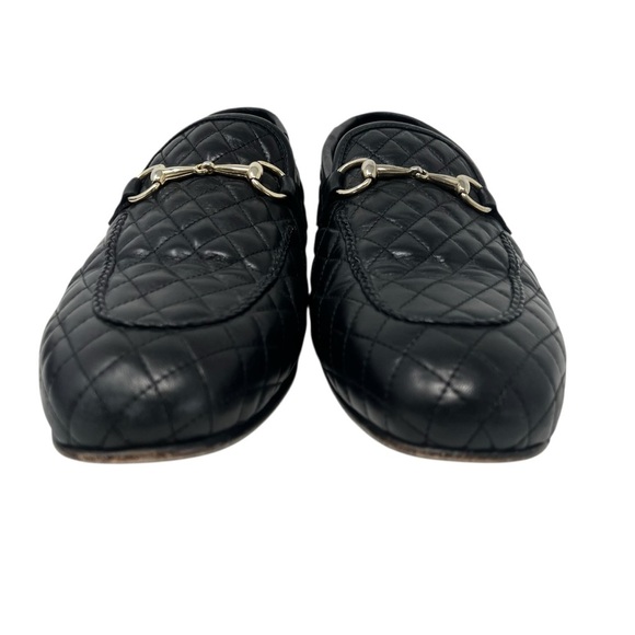 Mezlan Black Quilted Leather Slip-Ons main image 5